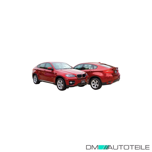 Stoßstange vorne genarbt schwarz passt für BMW X6 (E71, E72) 08-14 ohne M-Paket