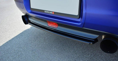 Mittlerer Diffusor Heck Ansatz für HONDA S2000 schwarz Hochglanz