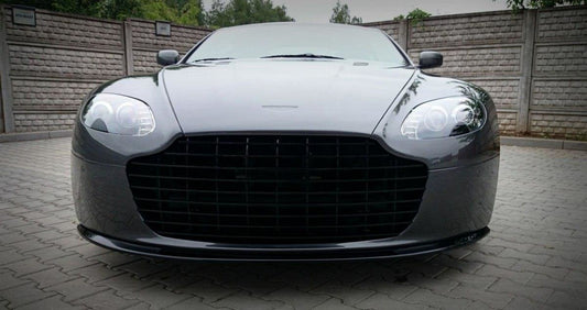 Front Ansatz für ASTON MARTIN V8 VANTAGE schwarz Hochglanz