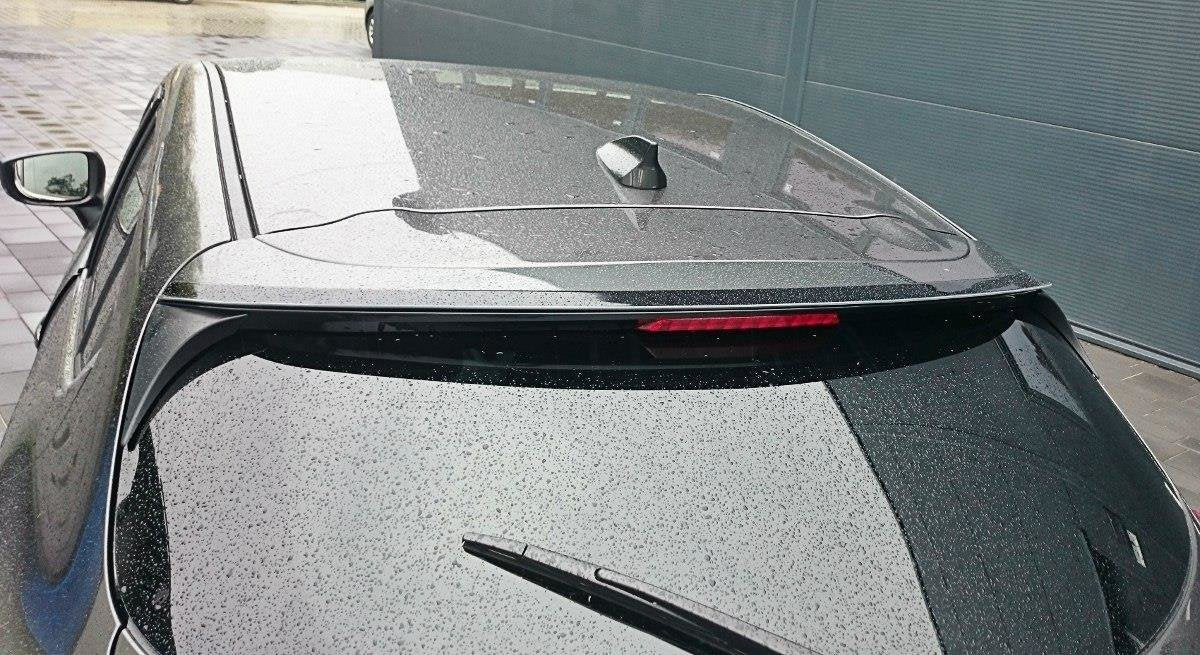 Spoiler CAP für Mazda 3 BN (Mk3) Facelift schwarz matt