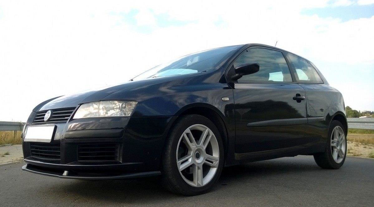 Front Ansatz für FIAT STILO 3 Türer Carbon Look