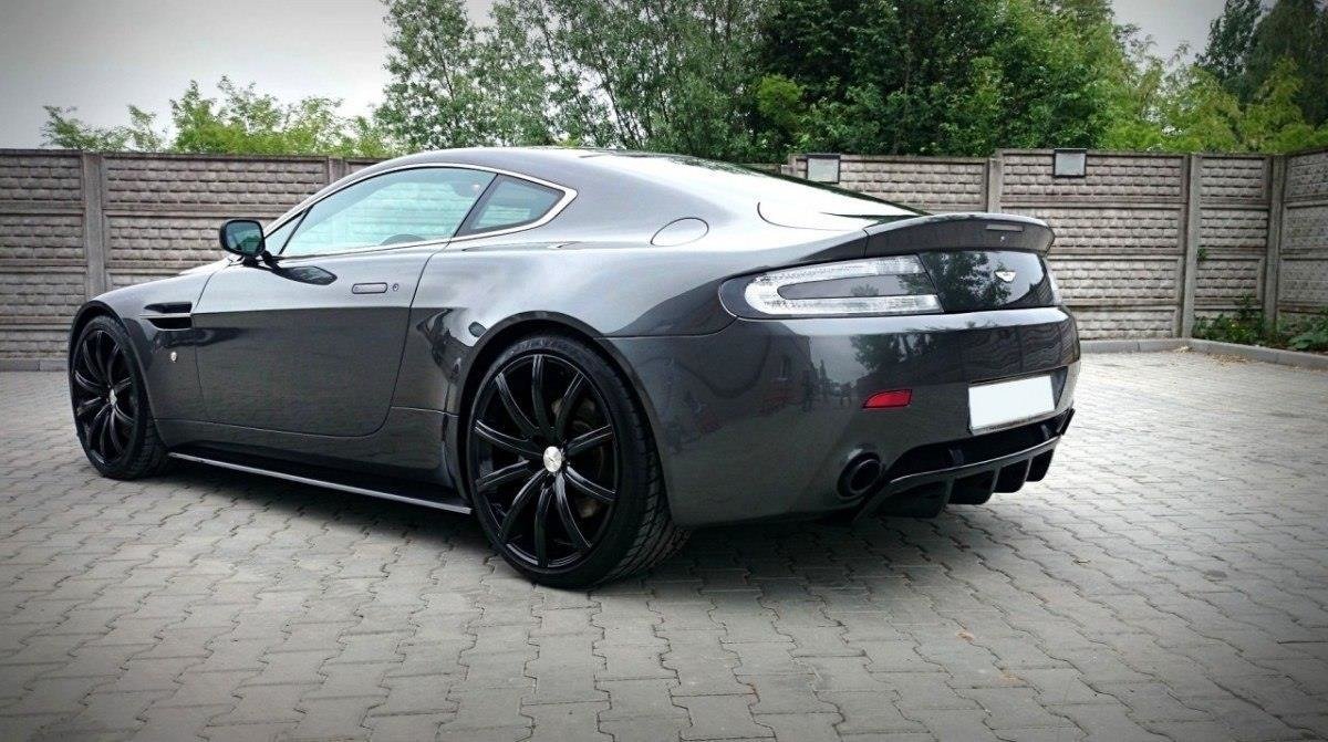 Seitenschweller ASTON MARTIN V8 VANTAGE schwarz matt