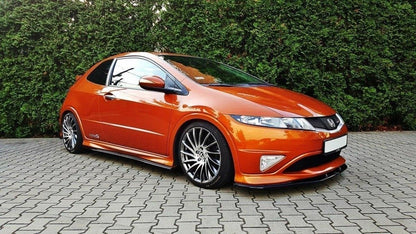 Front Ansatz für HONDA CIVIC VIII TYPE S/R schwarz matt