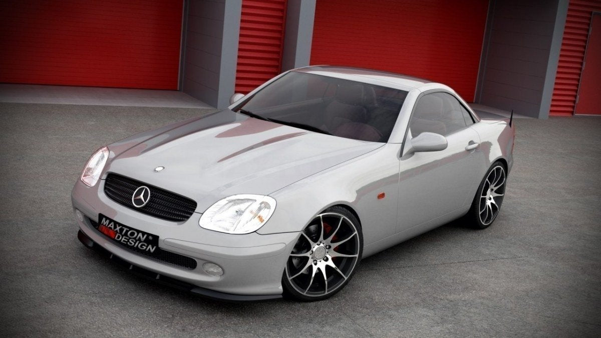 Front Ansatz für MERCEDES SLK R170 schwarz matt