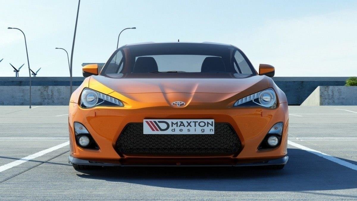 Front Ansatz für TOYOTA GT86 schwarz matt
