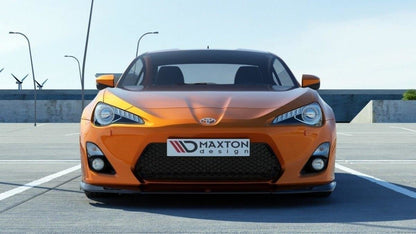 Front Ansatz für TOYOTA GT86 schwarz Hochglanz