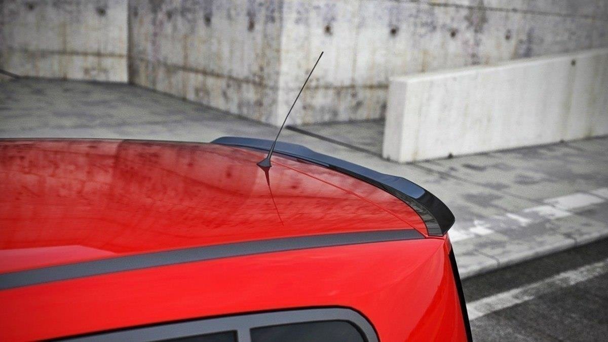 Spoiler CAP für RENAULT MEGANE II schwarz matt