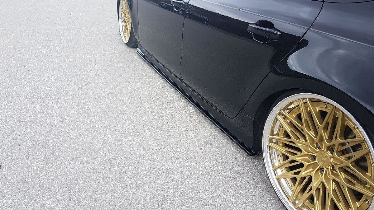 Seitenschweller Ansatz für Audi S7 / A7 S-Line C7 Carbon Look
