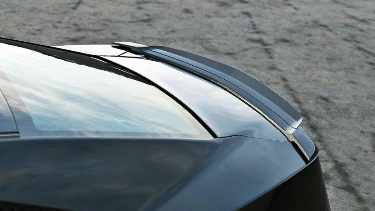 Spoiler CAP für Chevrolet Camaro 5 SS schwarz Hochglanz