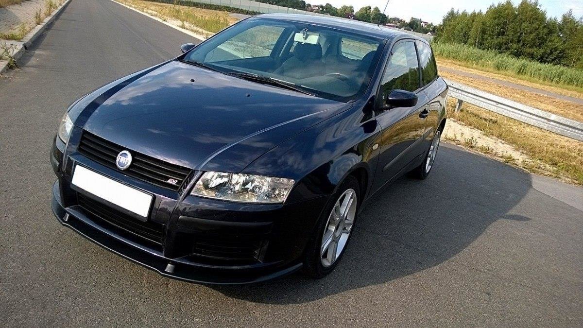 Front Ansatz für FIAT STILO 3 Türer Carbon Look