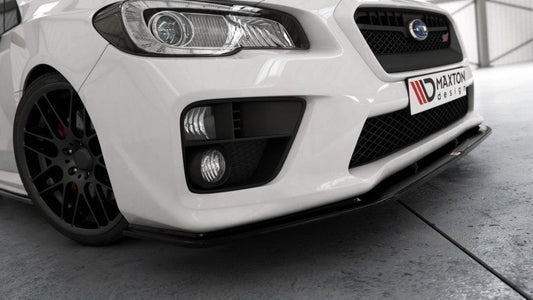 Front Ansatz für v.2 SUBARU WRX STI schwarz matt