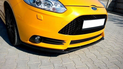 Front Ansatz V.1 für Ford Focus ST Mk3 schwarz Hochglanz