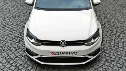 Front Ansatz für v.2 VW POLO MK5 GTI Facelift Carbon Look