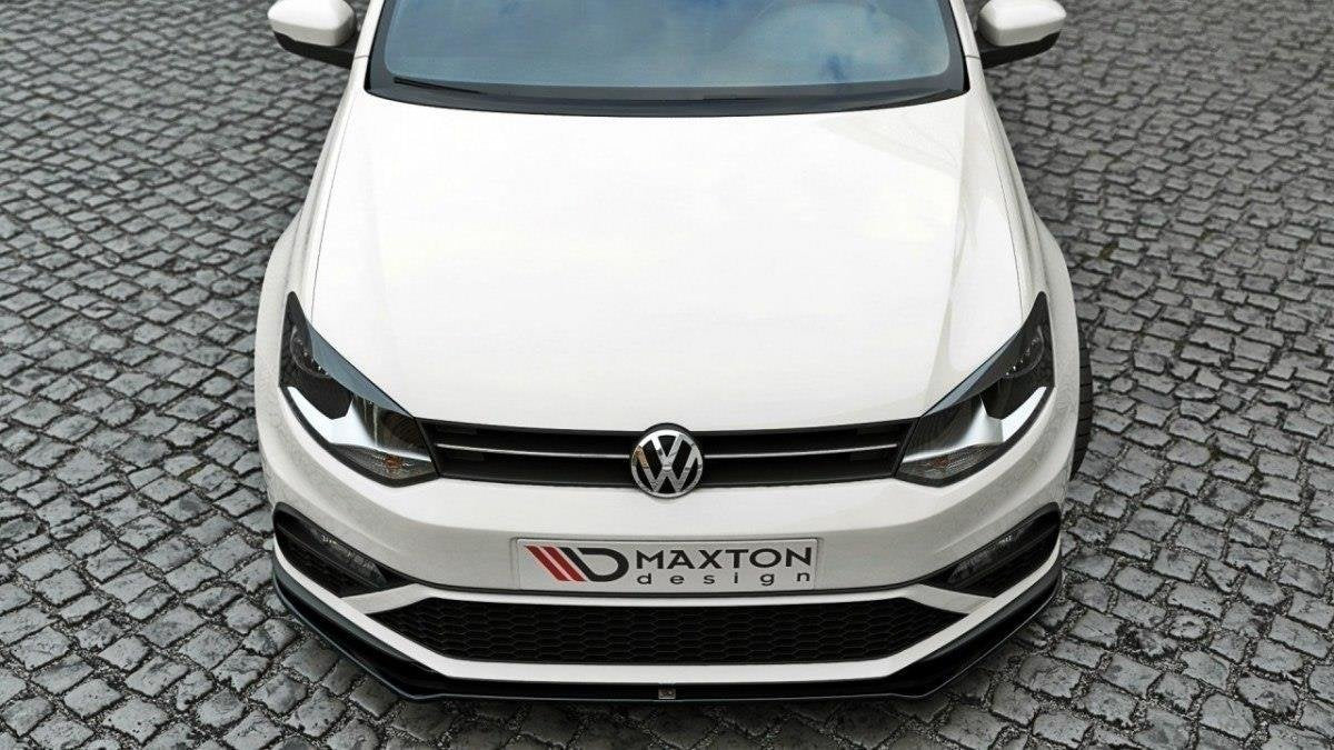 Front Ansatz für v.2 VW POLO MK5 GTI Facelift schwarz matt