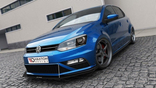 Racing Front Ansatz für VW POLO MK5 GTI Facelift mit Wings