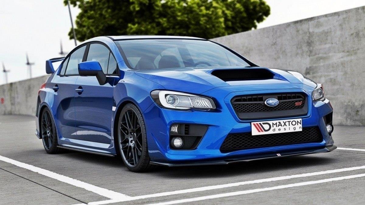 Front Ansatz für Subaru Impreza MK4 WRX STI V.1 Carbon Look