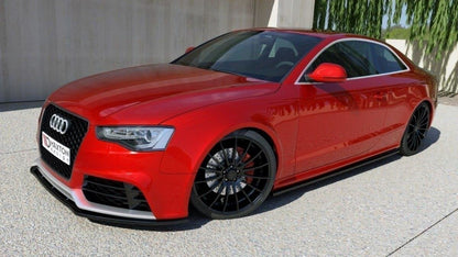 Seitenschweller Ansatz für Audi RS5 8T / 8T FL  Carbon Look