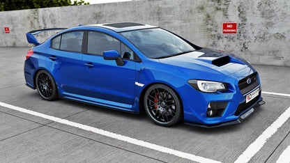 Front Ansatz für Subaru Impreza MK4 WRX STI V.1 schwarz Hochglanz