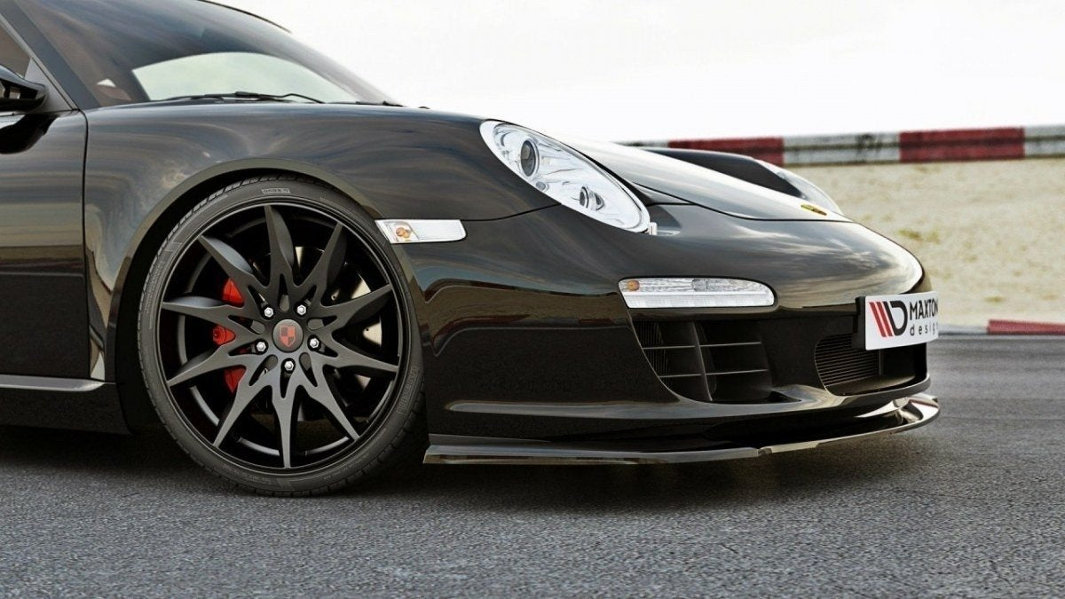 Front Ansatz für PORSCHE 911 Carrera 997.2 Facelift Carbon Look