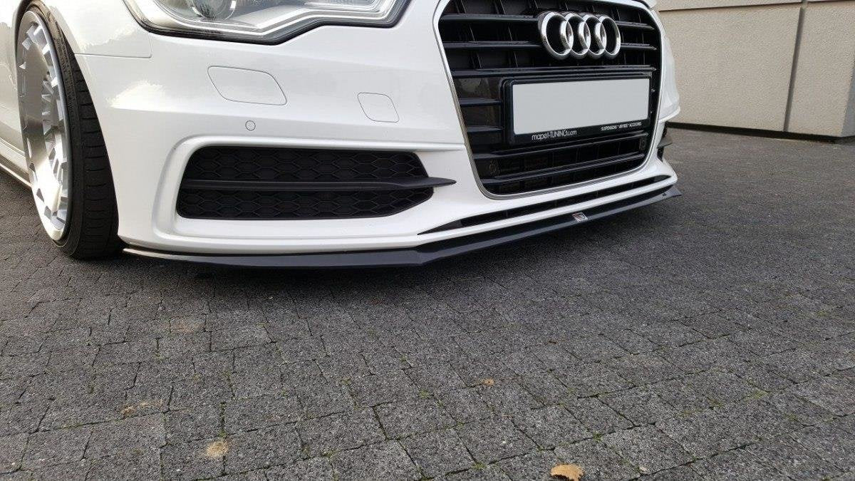 Front Ansatz V.2 für Audi S6 / A6 S-Line C7 Carbon Look