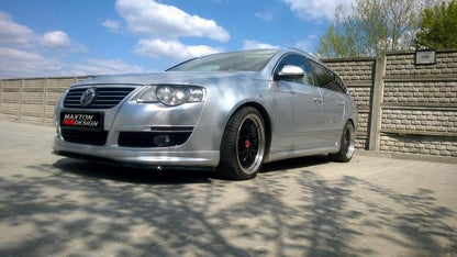 Front Ansatz für VW PASSAT B6 R-LINE schwarz matt