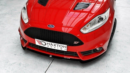 Front Ansatz V.3 für Ford Fiesta ST Mk7 FL schwarz matt