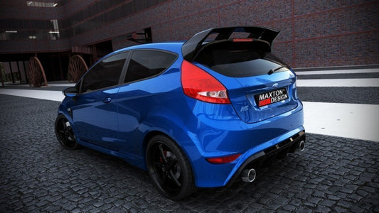 Heck Stoßstange Heckschürze passend für FORD FIESTA MK 7 NACHFL (FOCUS RS LOOK)