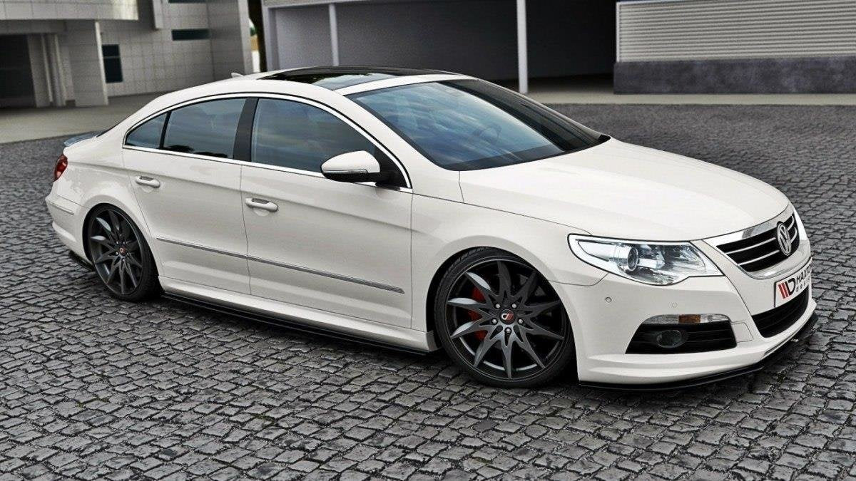 Front Ansatz für VW Passat CC R36 RLINE (vor Facelift) Carbon Look
