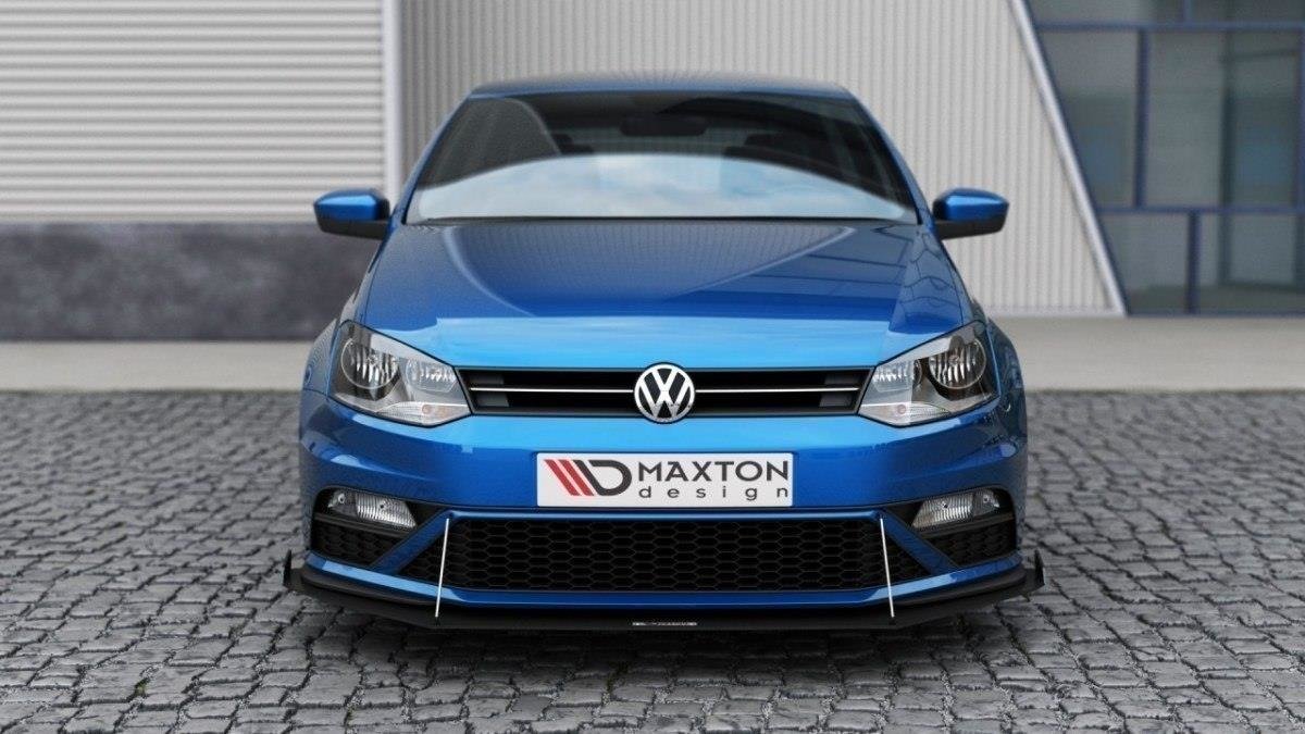 Racing Front Ansatz für VW POLO MK5 GTI Facelift mit Wings