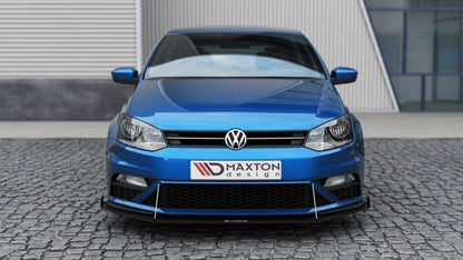 Racing Front Ansatz für VW POLO MK5 GTI Facelift mit Wings
