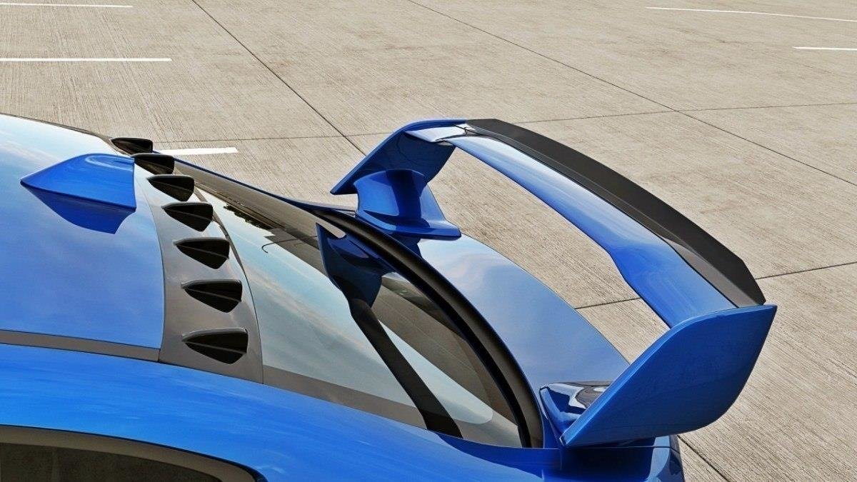 Heckscheiben Spoiler für Subaru WRX STI Carbon Look