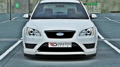 Kühlergrill Blende für FORD FOCUS MK2 schwarz Hochglanz