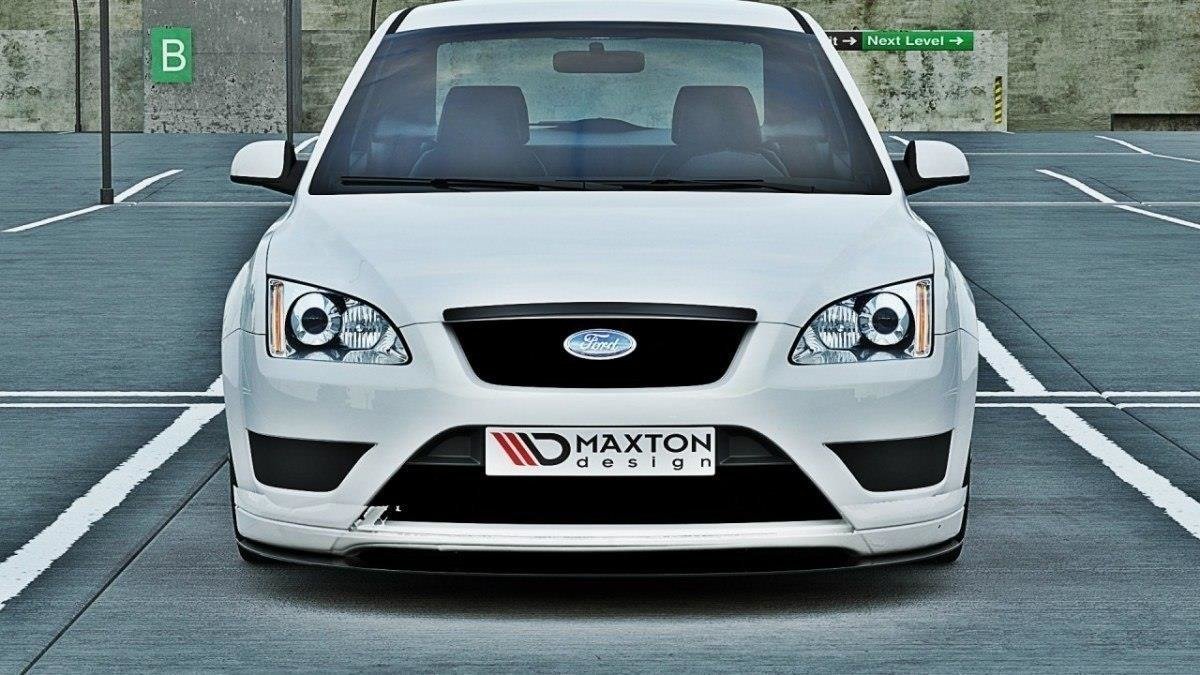 Kühlergrill Blende für FORD FOCUS MK2 Carbon Look
