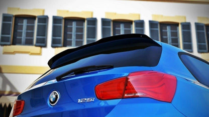 Spoiler CAP für BMW 1er F20/F21 M-Power schwarz Hochglanz