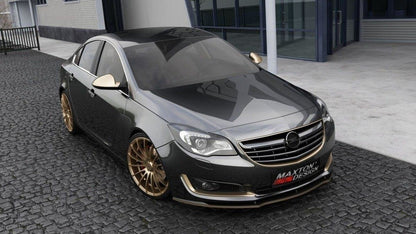 Front Ansatz für OPEL INSIGNIA MK1 Facelift Carbon Look
