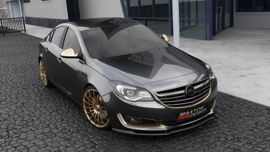 Front Ansatz für OPEL INSIGNIA MK1 Facelift schwarz Hochglanz