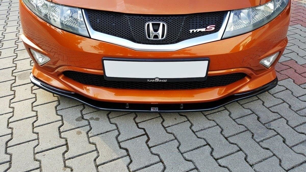 Front Ansatz für HONDA CIVIC VIII TYPE S/R schwarz matt