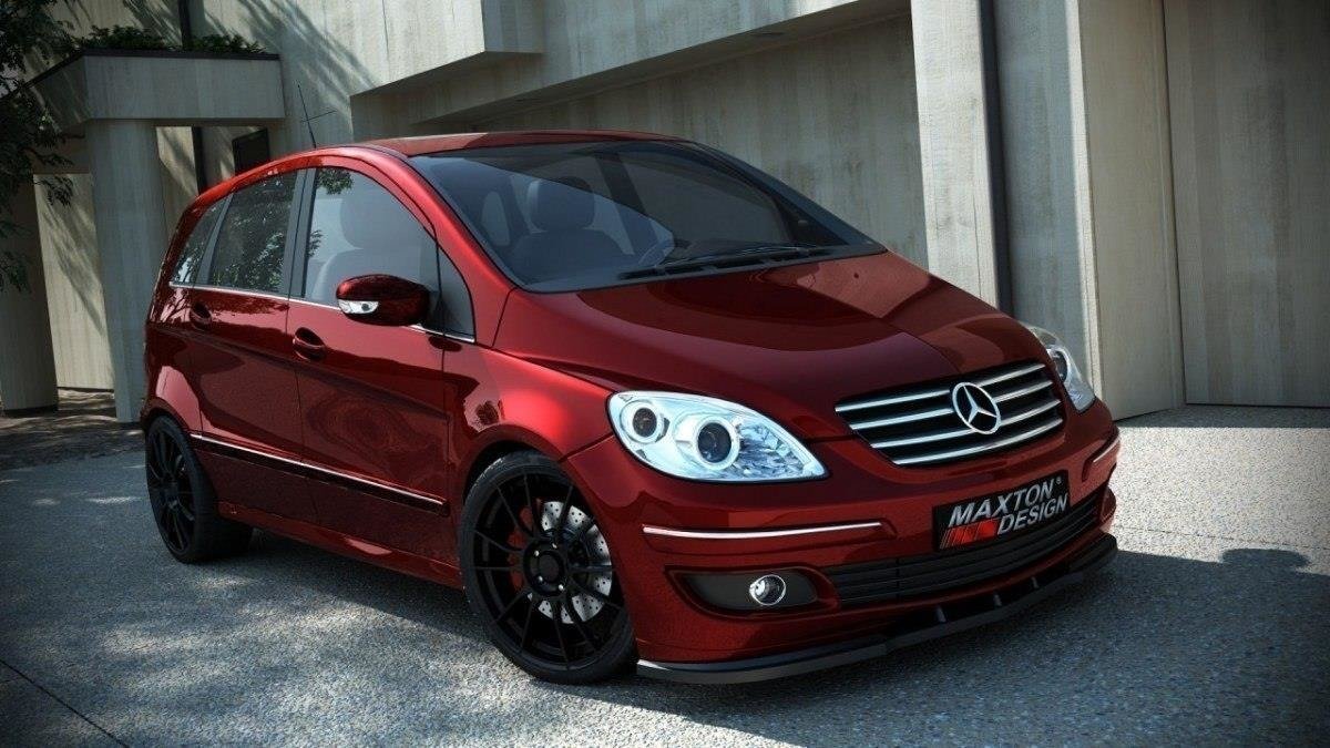Front Ansatz für MERCEDES B-KLASSE 245 Carbon Look