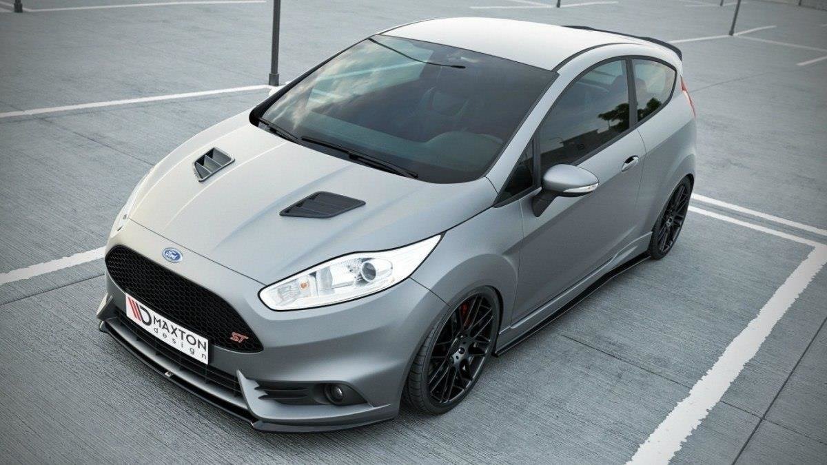 Front Ansatz für (Cupra) Ford Fiesta ST Mk7 FL Carbon Look