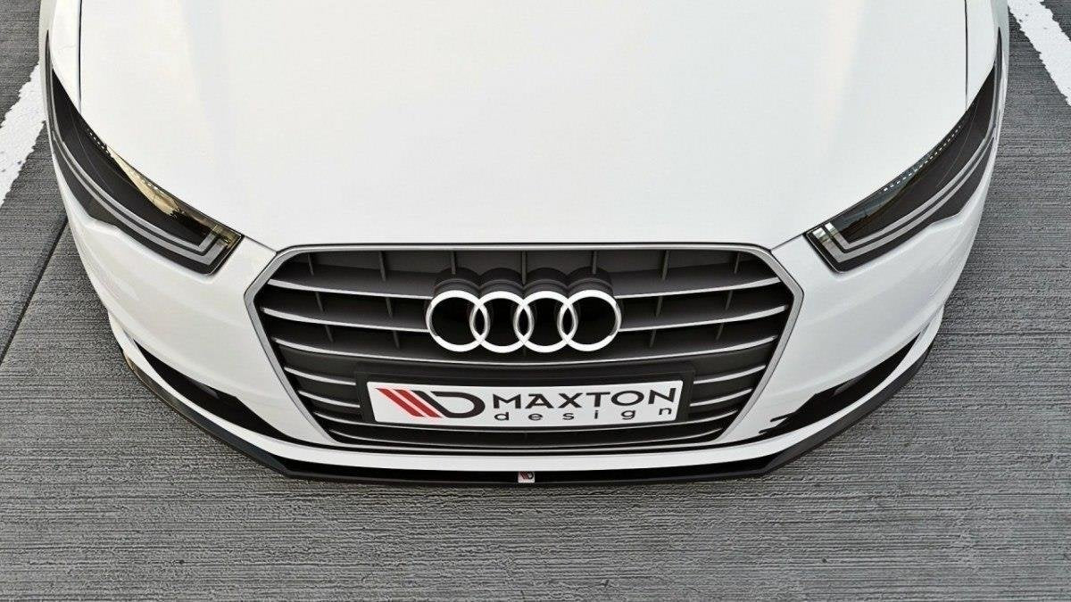 Front Ansatz für Audi A6 Ultra C7 FL schwarz matt