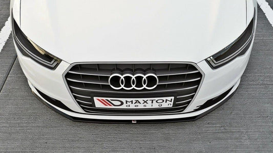 Front Ansatz für Audi A6 Ultra C7 FL schwarz matt