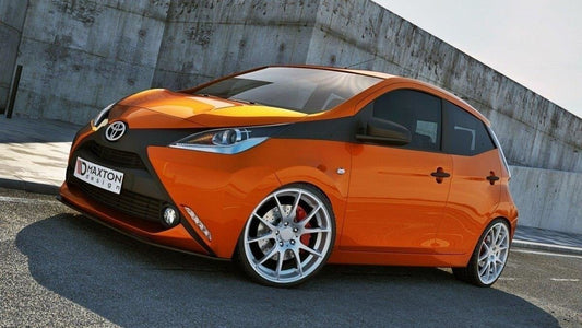 Front Ansatz für TOYOTA AYGO mk2 Carbon Look