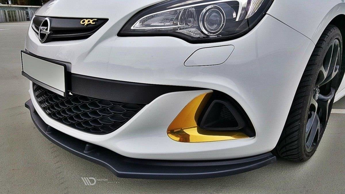 Front Ansatz für OPEL ASTRA J OPC / VXR v.1 schwarz matt