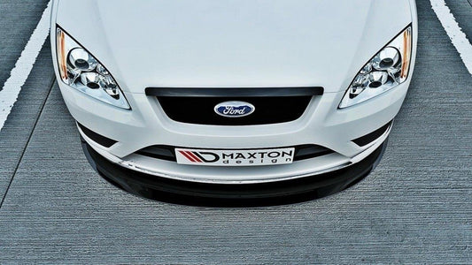 Kühlergrill Blende für FORD FOCUS MK2 schwarz matt