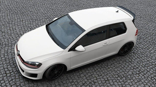 Spoiler CAP für VW GOLF 7 GTI CLUBSPORT Carbon Look