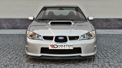 Front Ansatz für Subaru Impreza WRX STI (HAWKEYE) schwarz Hochglanz