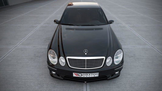 Front Ansatz für MERCEDES E W211 AMG FACELIFT schwarz matt
