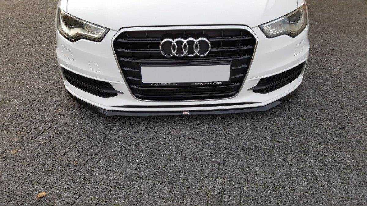 Front Ansatz V.2 für Audi S6 / A6 S-Line C7 schwarz matt