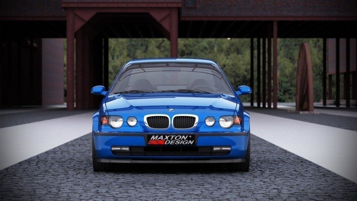 Front Ansatz für BMW 3er E46 COMPACT schwarz matt