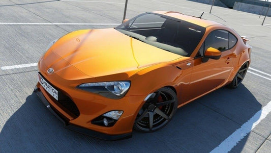 Front Ansatz für TOYOTA GT86 schwarz Hochglanz